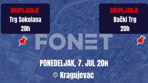Protest u Kragujevcu